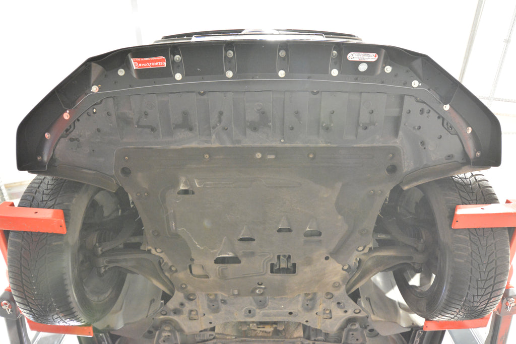 Prelungire splitter bara fata Volvo XC60 Mk2 2017-2021 v4 - Maxton Design