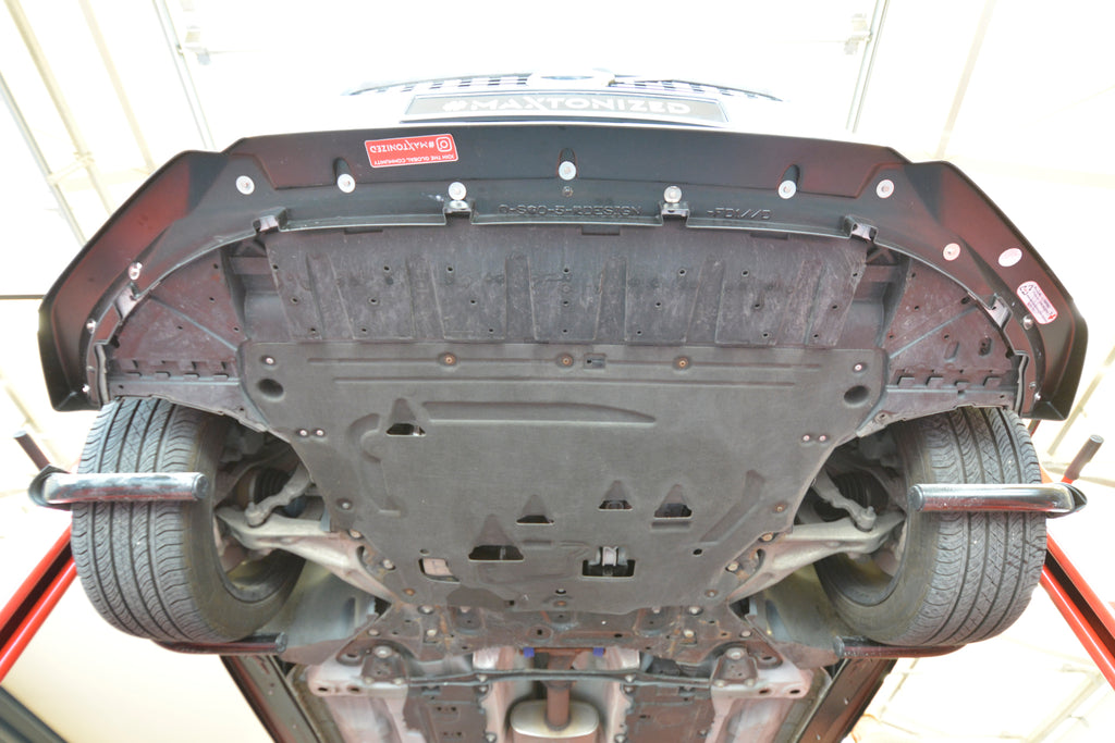 Prelungire splitter bara fata Volvo S60 R-Design Mk3 2018- v1 - Maxton Design