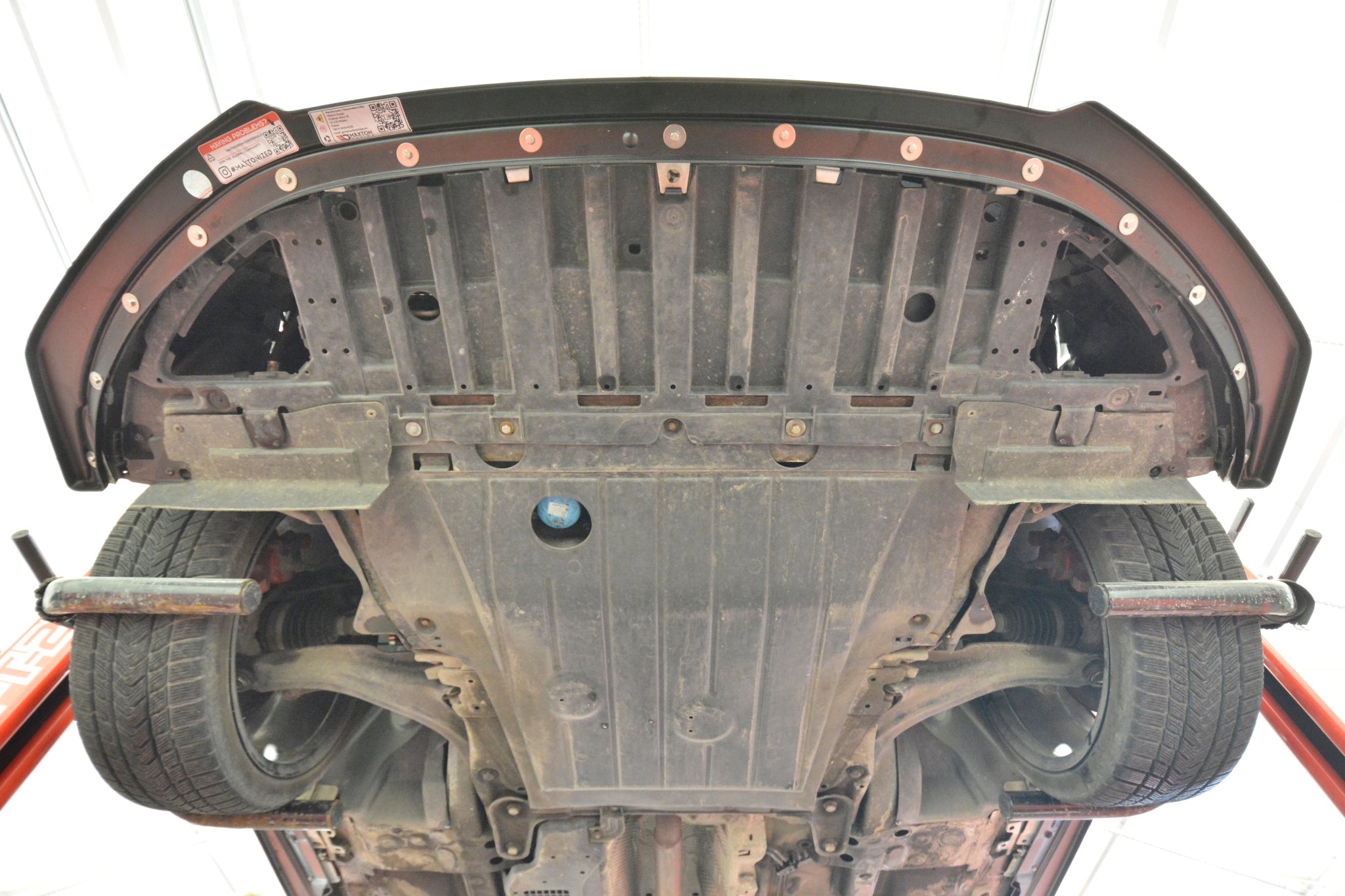 Prelungire splitter bara fata Renault Clio Mk4 RS 2012-2019 v3 - Maxton Design