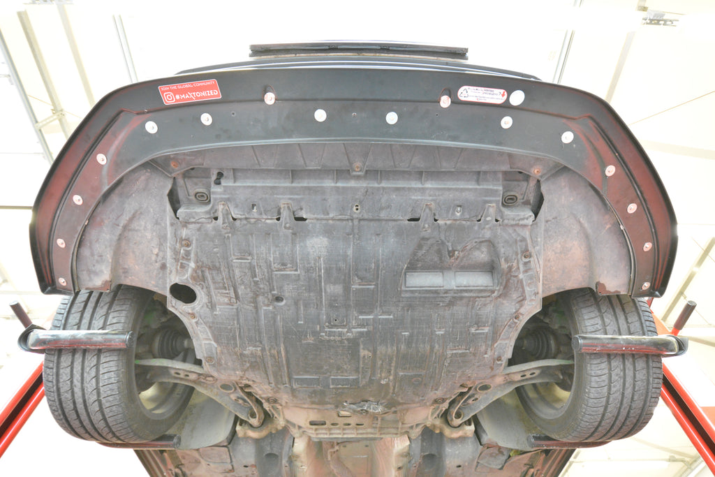 Prelungire splitter bara fata Volkswagen Passat B7 2010-2014 v8 - Maxton Design