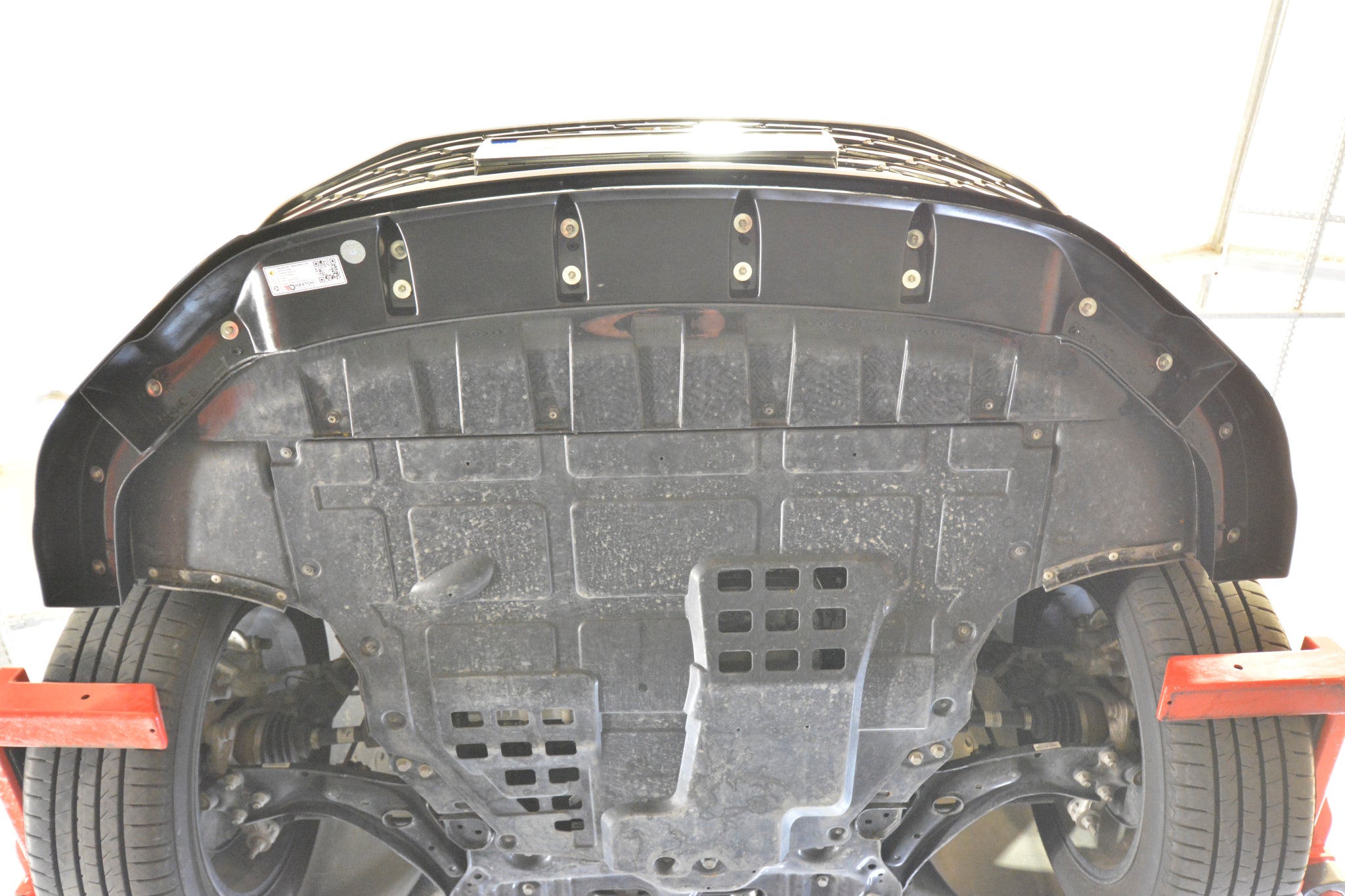 Prelungire splitter bara fata MG HS Mk2 2024- v1 - Maxton Design