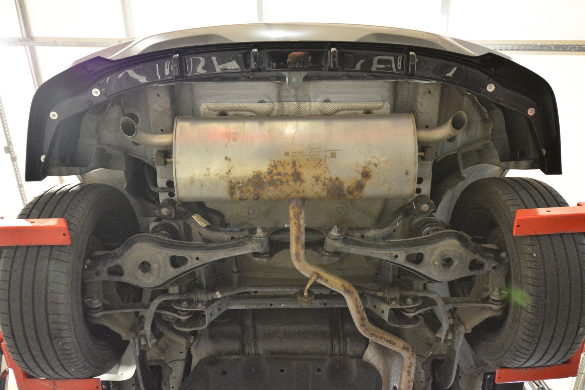 Prelungire splitter bara spate Omoda 5 Mk1 2022- v1 - Maxton Design