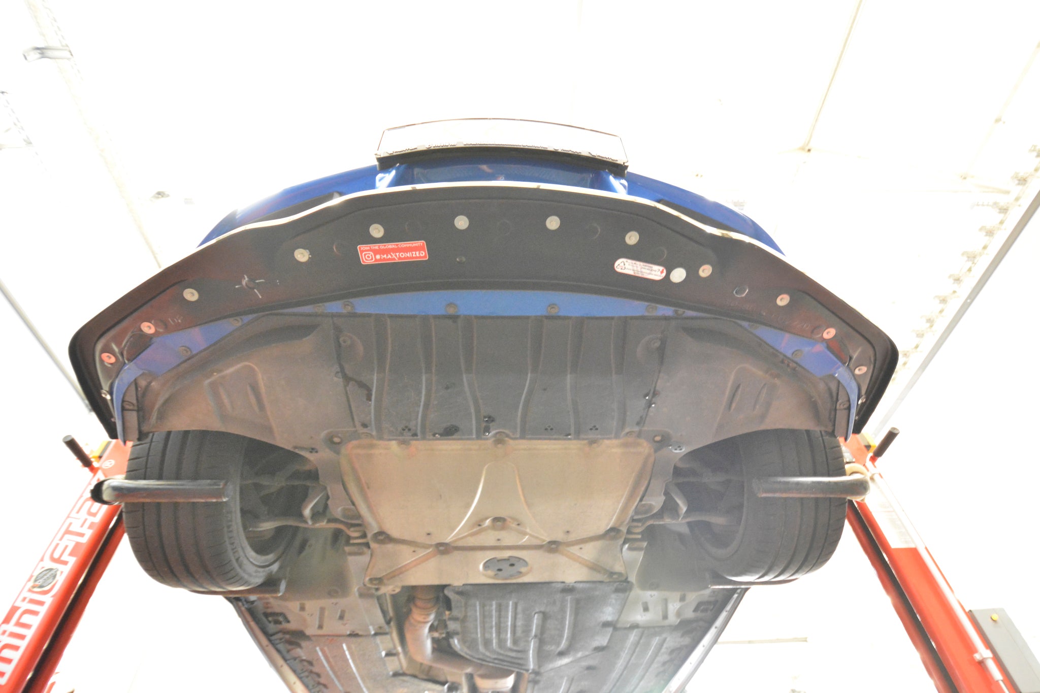 Prelungire splitter bara fata Toyota Supra Mk5 2019- v1 - Maxton Design