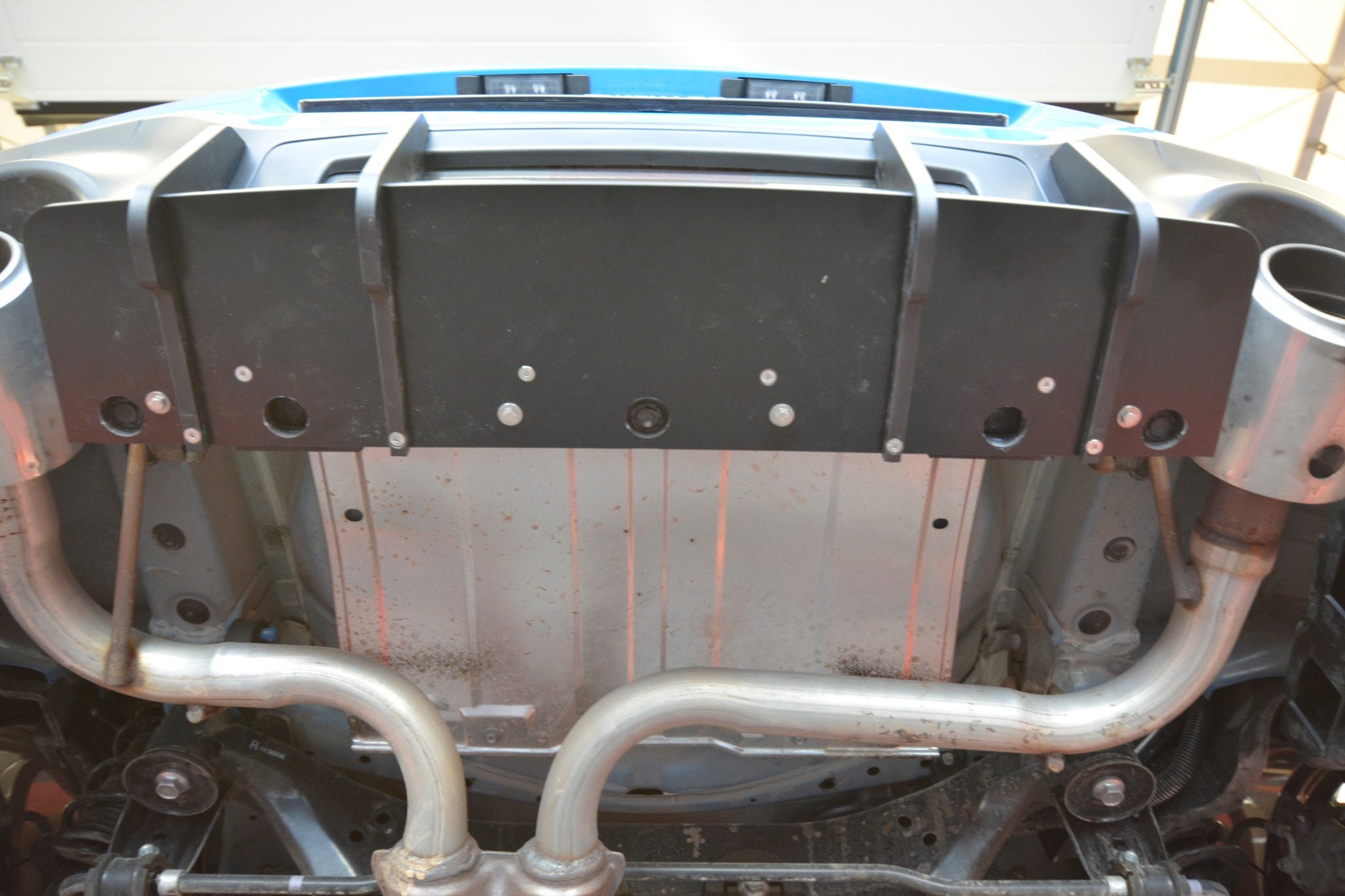 Prelungire difuzor bara spate Abarth 500 Mk1 2008-2016 v3 - Maxton Design