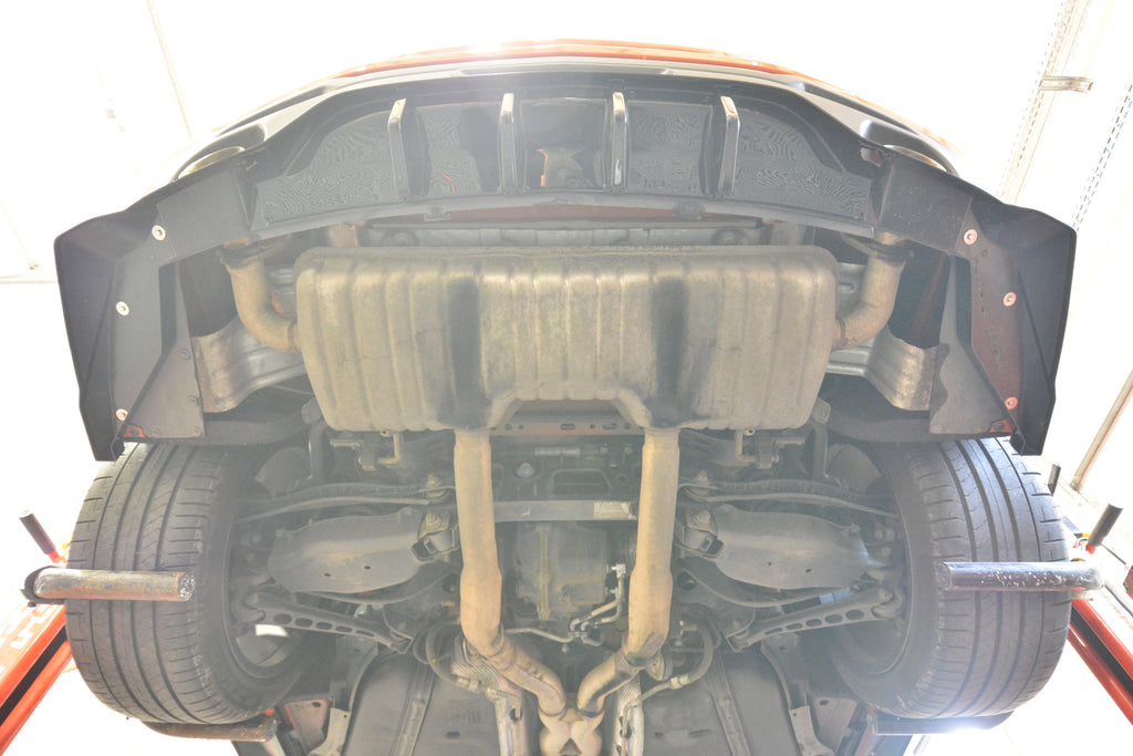 Prelungire difuzor bara spate Volkswagen Golf 7 GTI Facelift 2017- v6 - Maxton Design