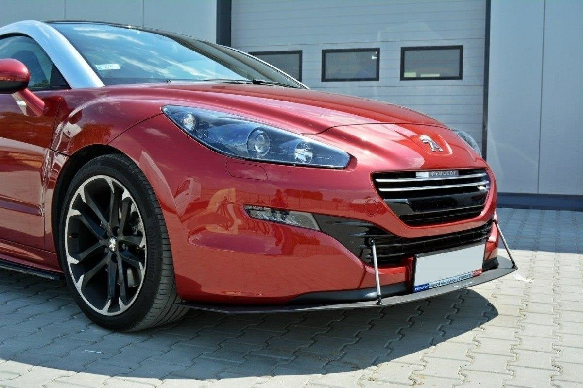 Prelungire splitter bara fata Peugeot RCZ Facelift 2012-2015 v3 - Maxton Design