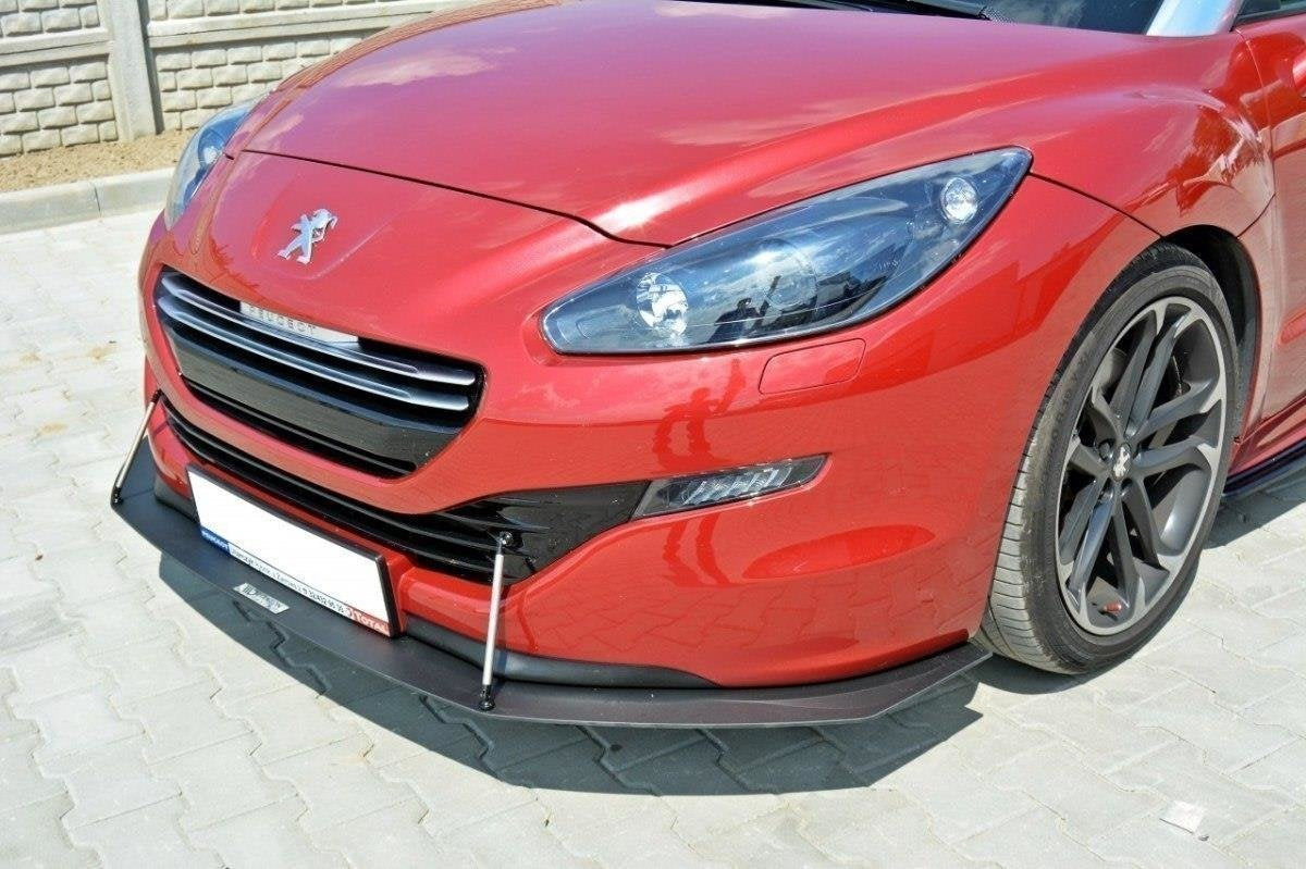 Prelungire splitter bara fata Peugeot RCZ Facelift 2012-2015 v3 - Maxton Design