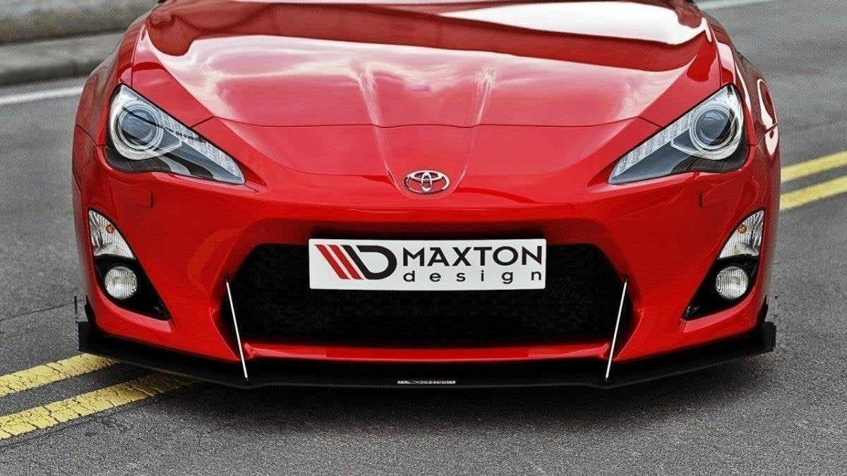 Prelugire splitter bara fata Toyota GT86 2012-2016 v2 - Maxton Design