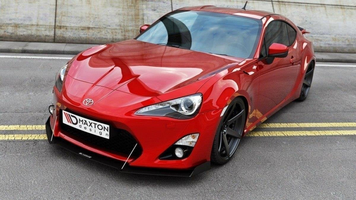 Prelugire splitter bara fata Toyota GT86 2012-2016 v2 - Maxton Design