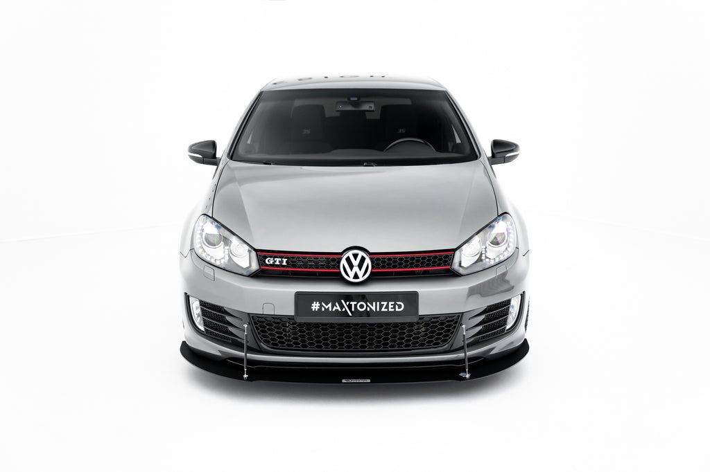 Prelungire splitter bara fata Volkswagen Golf 6 GTI 35TH 2008-2012 v7 - Maxton Design