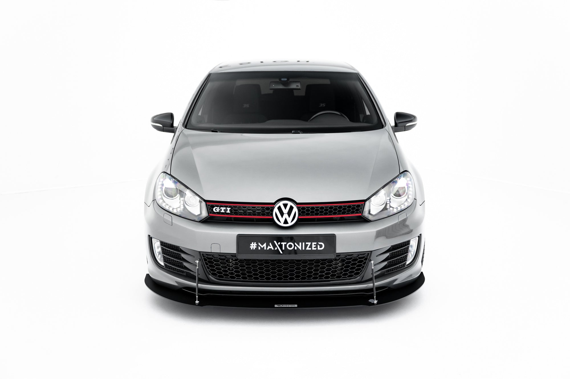 Prelungire splitter bara fata Volkswagen Golf 6 GTI 35TH 2008-2012 v7 - Maxton Design