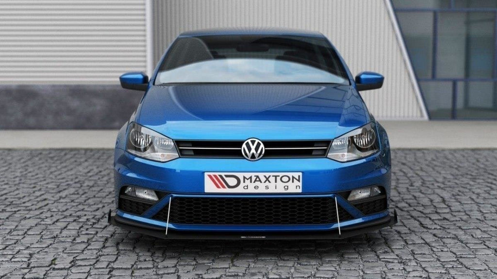 Prelungire splitter bara fata Volkswagen Polo Mk5 GTI Facelift 2015-2018 v6 - Maxton Design