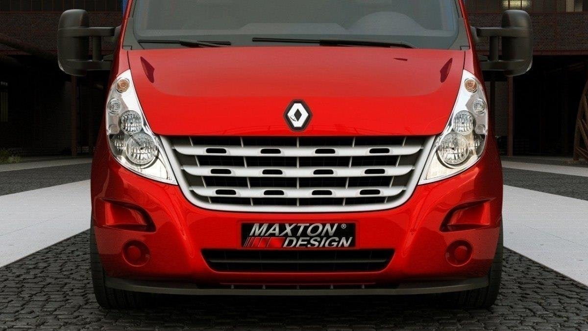 Prelungire splitter bara fata Renault Master Mk3 2010- v1 - Maxton Design