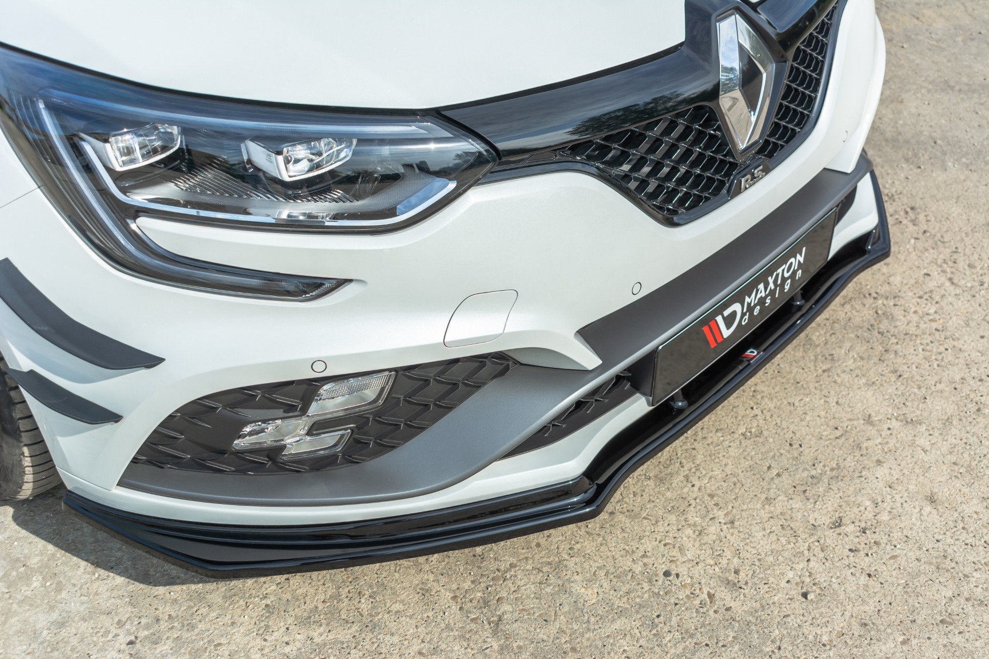Prelungire splitter bara fata Renault Megane Mk4 RS 2018- v3 - Maxton Design