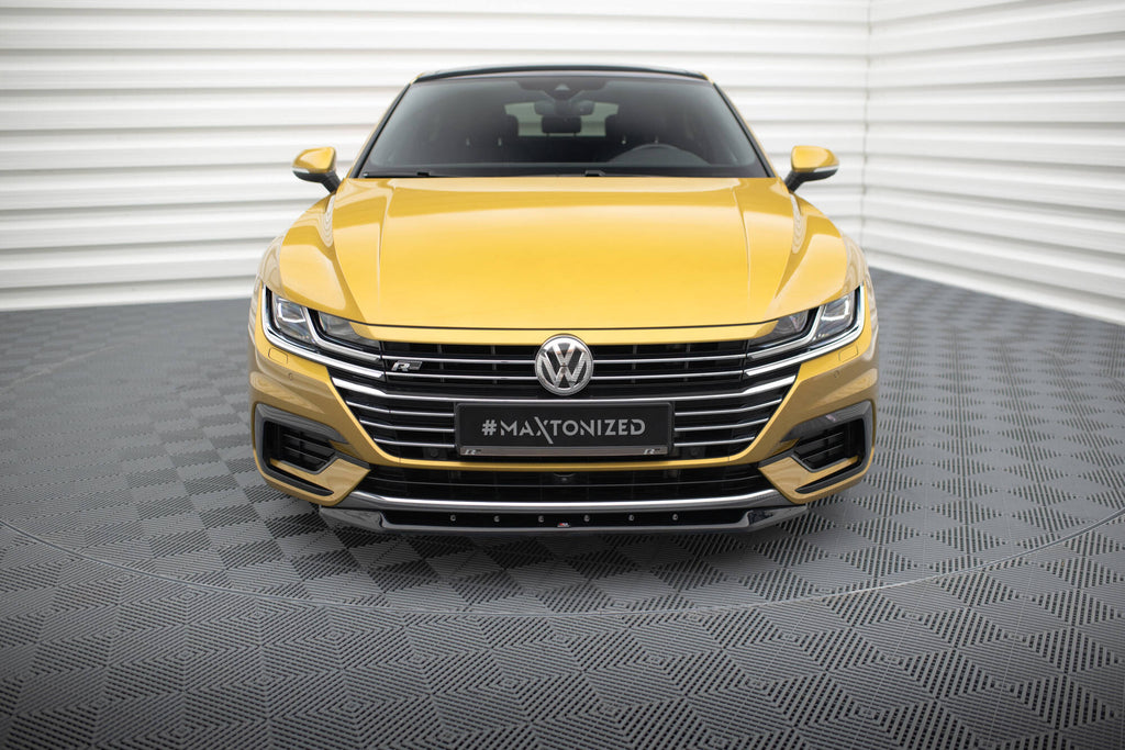 Prelungire splitter bara fata Volkswagen Arteon 2017- v2 - Maxton Design