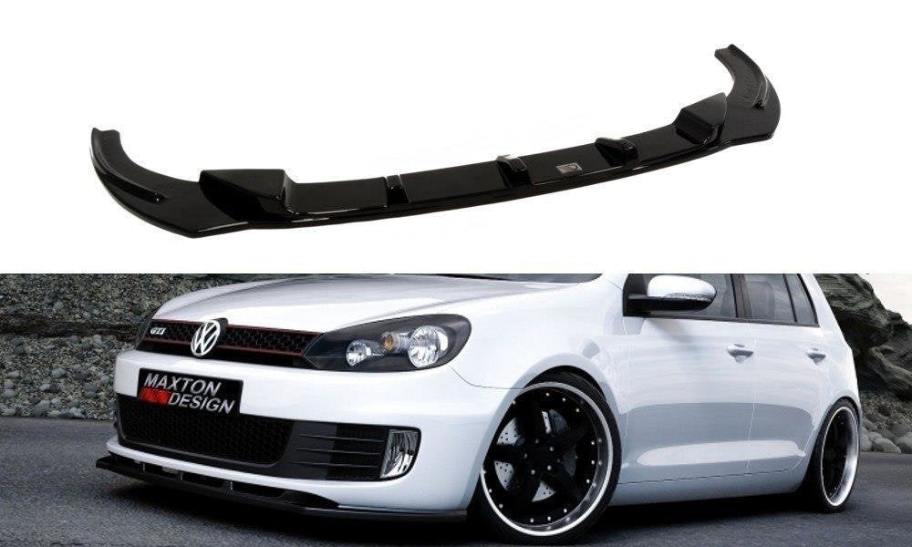 Prelungire splitter bara fata Volkswagen Golf 6 GTI 2008-2012 v4 - Maxton Design