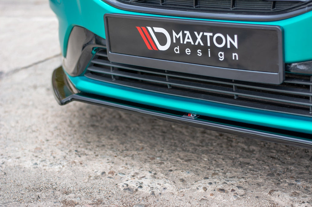 Prelungire splitter bara fata Volvo V40 R-Design 2012-2019 v1 - Maxton Design