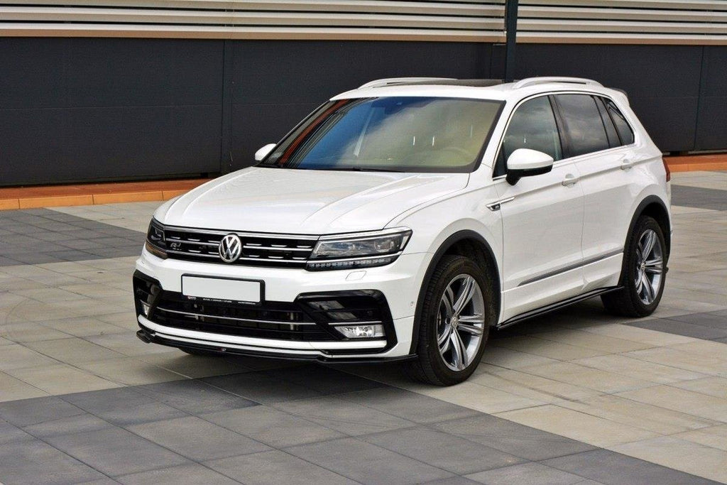 Prelungire splitter bara fata Volkswagen Tiguan Mk2 R-Line 2015- v1 - Maxton Design