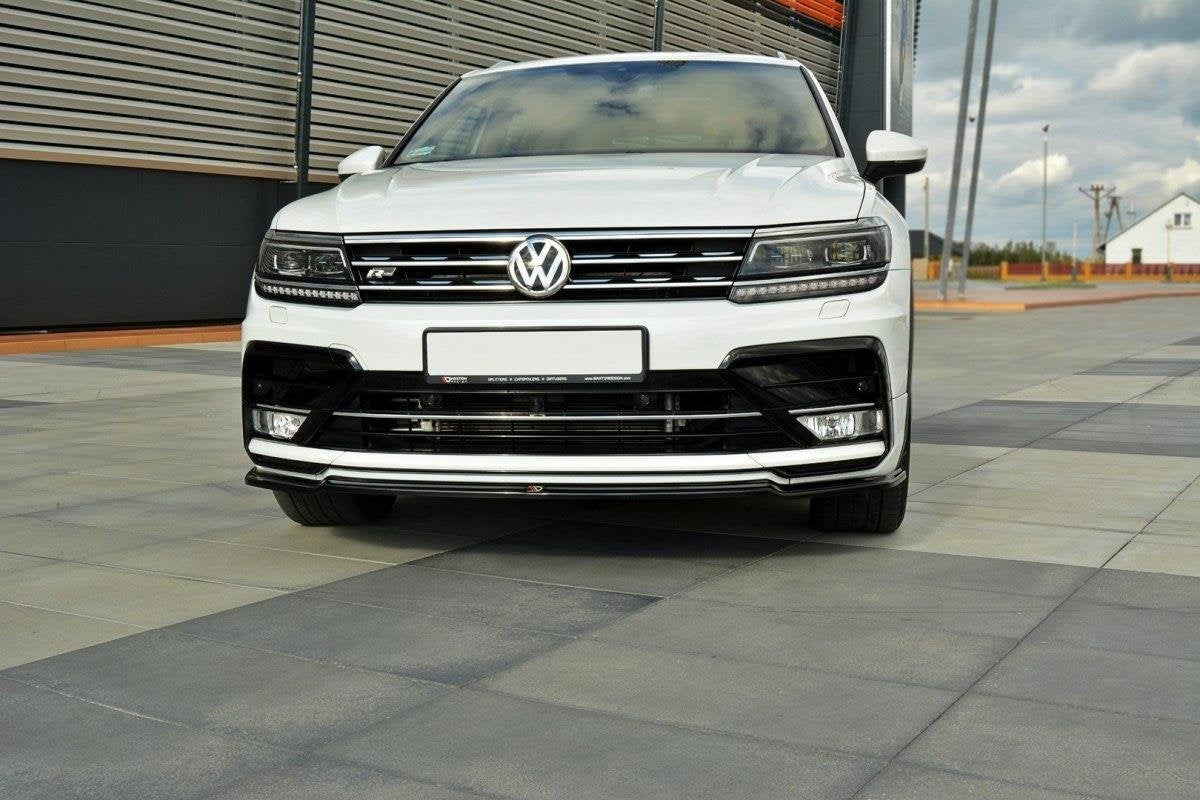Prelungire splitter bara fata Volkswagen Tiguan Mk2 R-Line 2015- v1 - Maxton Design