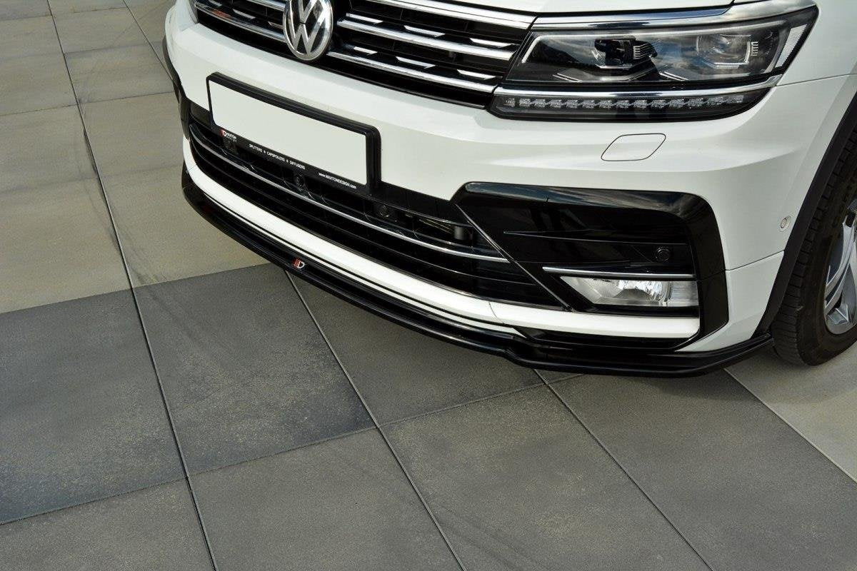 Prelungire splitter bara fata Volkswagen Tiguan Mk2 R-Line 2015- v1 - Maxton Design