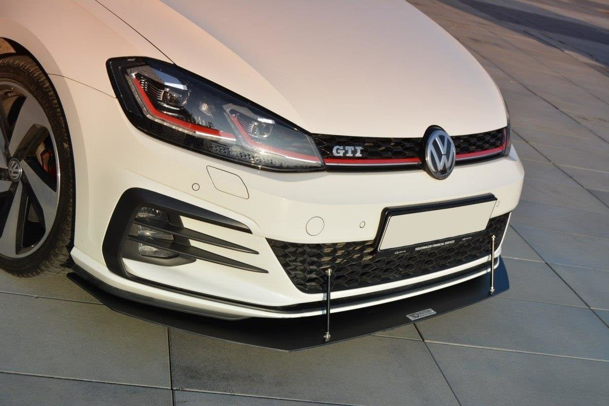 Prelungire splitter bara fata Volkswagen Golf 7 GTI Facelift 2017- v7 - Maxton Design