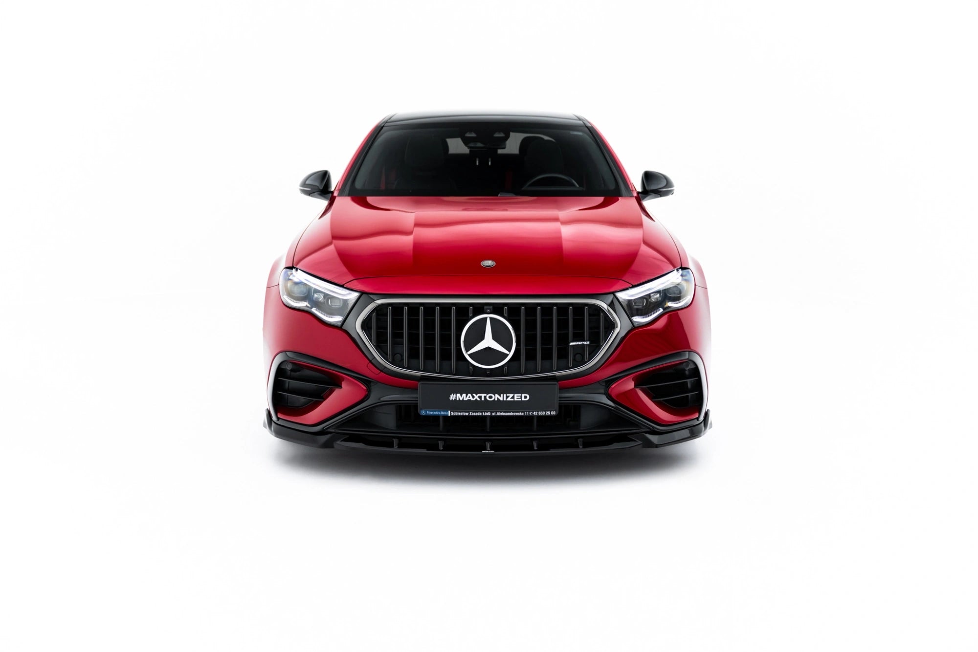 Prelungire splitter bara fata Mercedes-AMG E53 Sedan / Estate W214 - Maxton Design