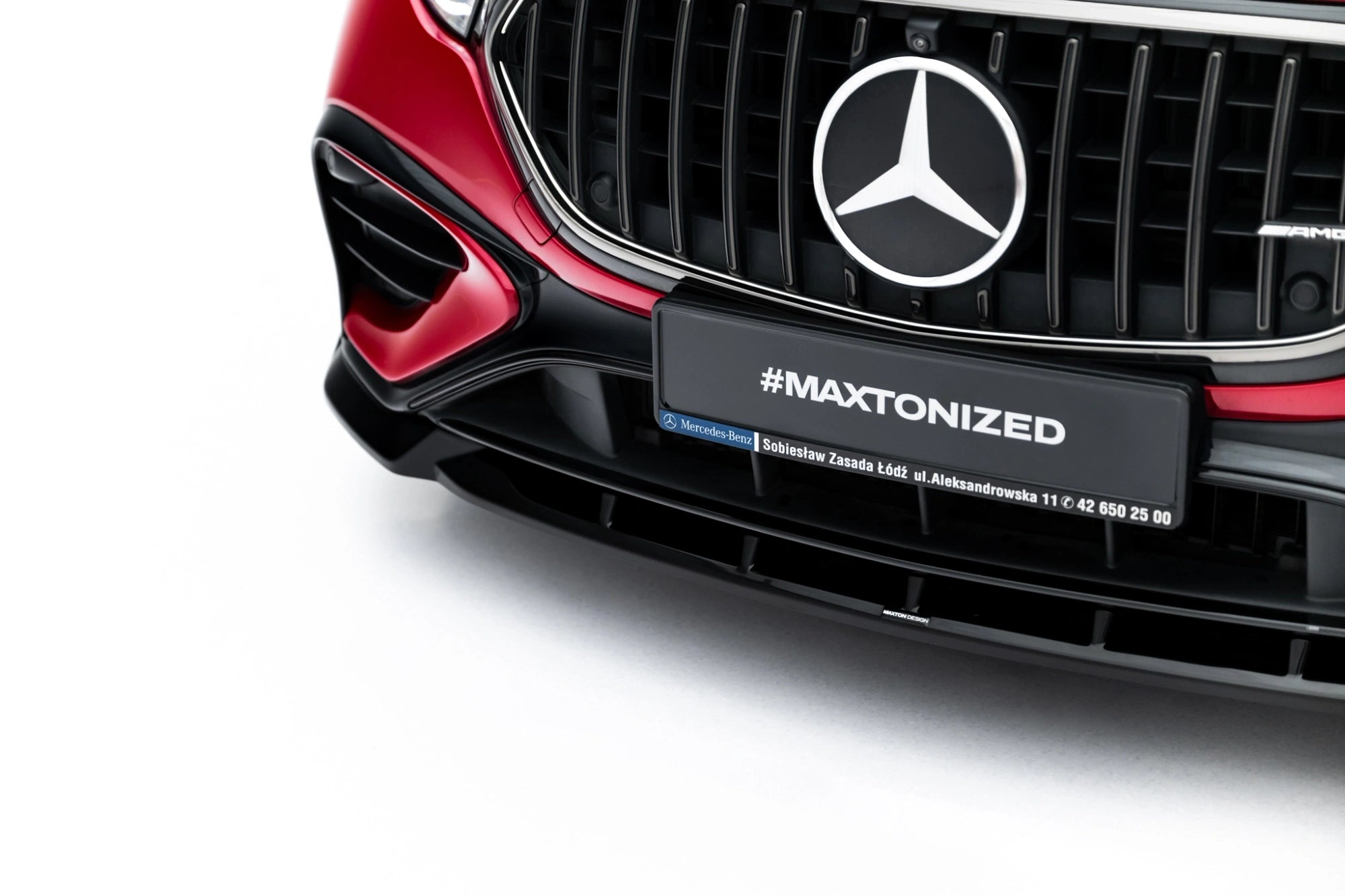 Prelungire splitter bara fata Mercedes-AMG E53 Sedan / Estate W214 - Maxton Design