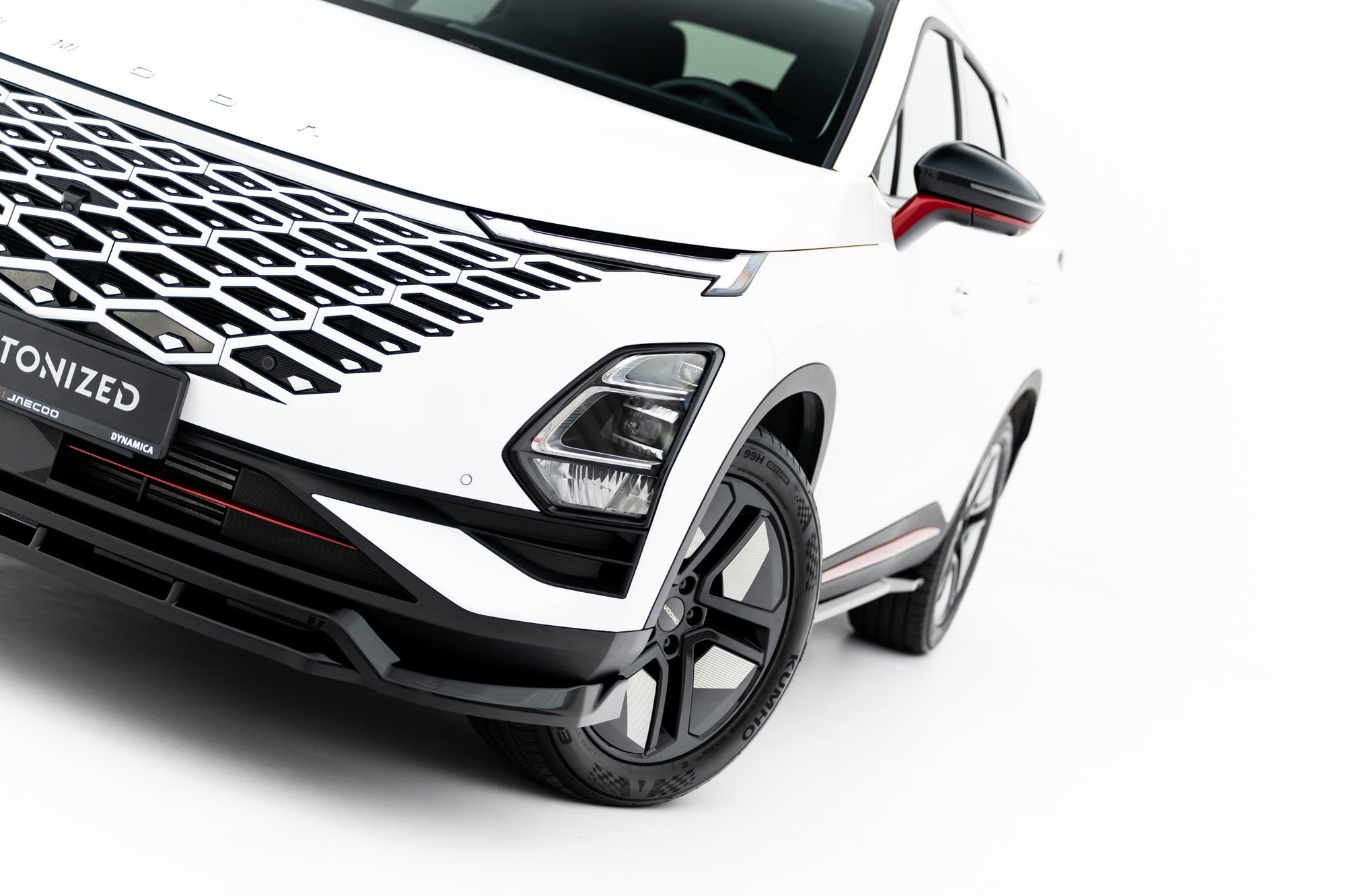 Prelungire splitter bara fata Omoda 5 Mk1 2022- v1 - Maxton Design