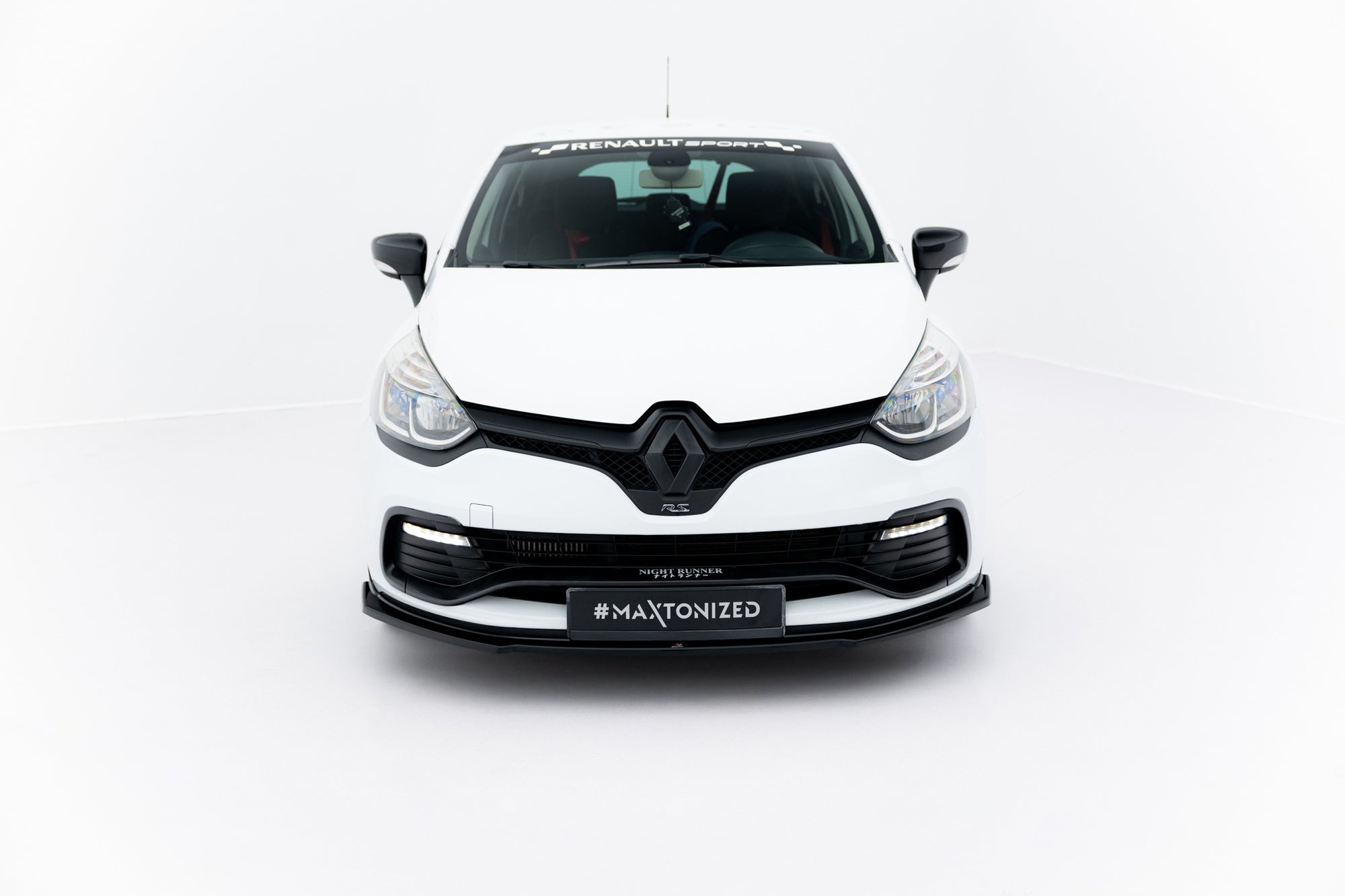 Prelungire splitter bara fata Renault Clio Mk4 RS 2012-2019 v3 - Maxton Design