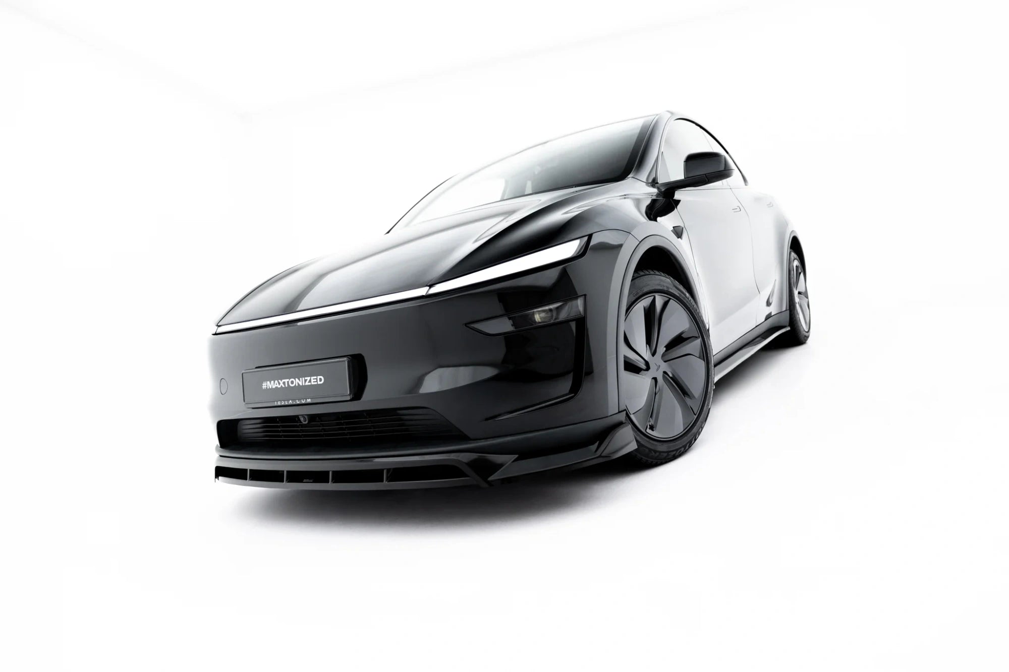 Prelungire splitter bara fata Tesla Model Y Mk1 Facelift - Maxton Design