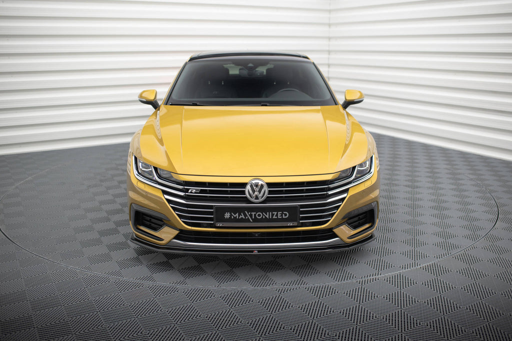 Prelungire splitter bara fata Volkswagen Arteon 2017- v1 - Maxton Design