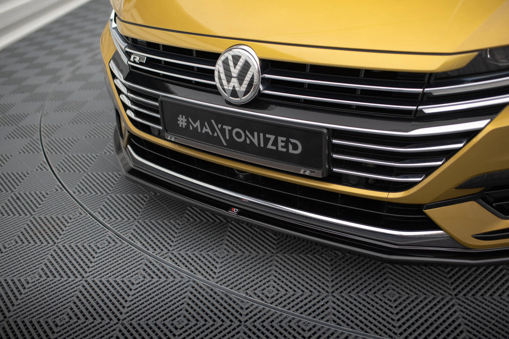Prelungire splitter bara fata Volkswagen Arteon 2017- v1 - Maxton Design