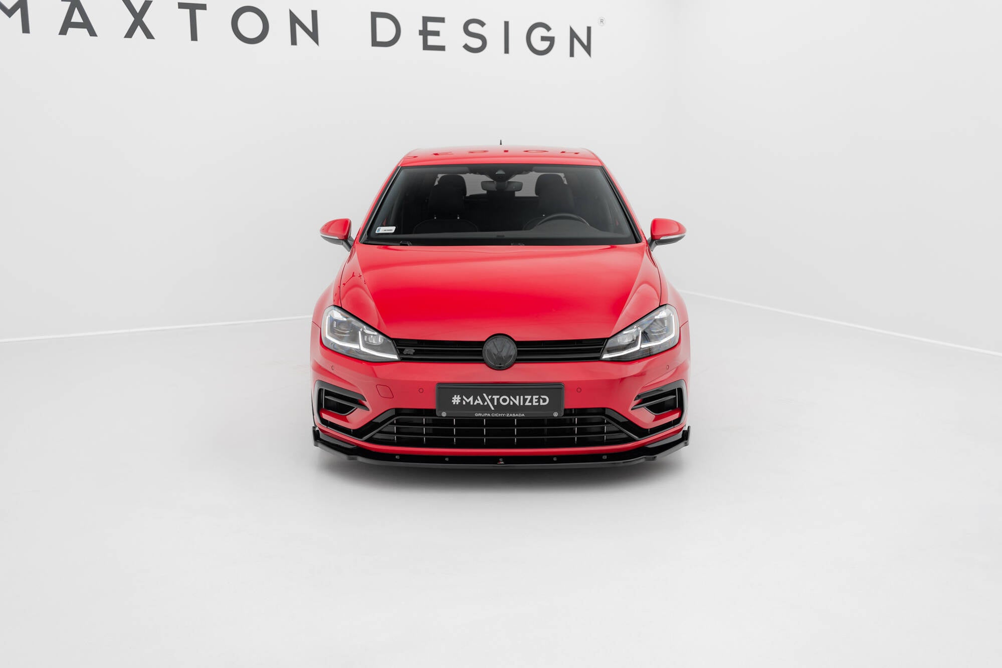 Prelungire splitter bara fata Volkswagen Golf 7 R Facelift 2017- v15 - Maxton Design