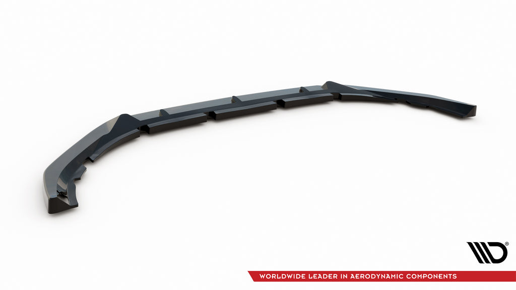 Prelungire splitter bara fata Volvo S60 R-Design Mk3 2018- v1 - Maxton Design