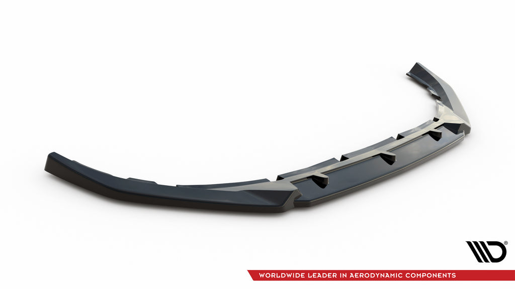 Prelungire splitter bara fata Volvo S60 R-Design Mk3 2018- v1 - Maxton Design