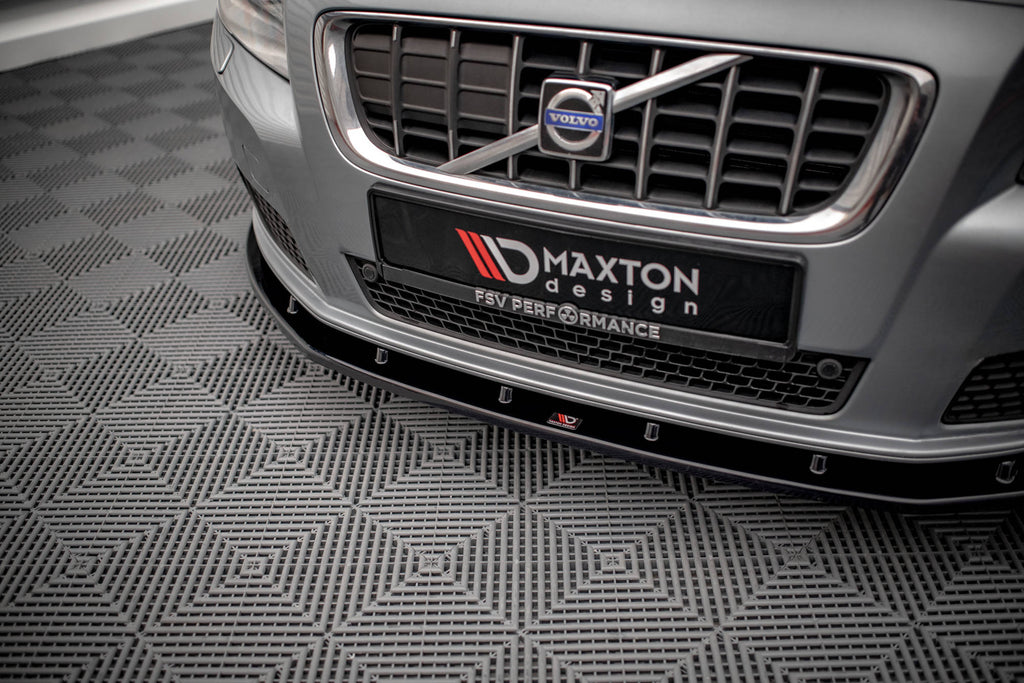Prelungire splitter bara fata Volvo V70 Mk3 2007-2013 v1 - Maxton Design