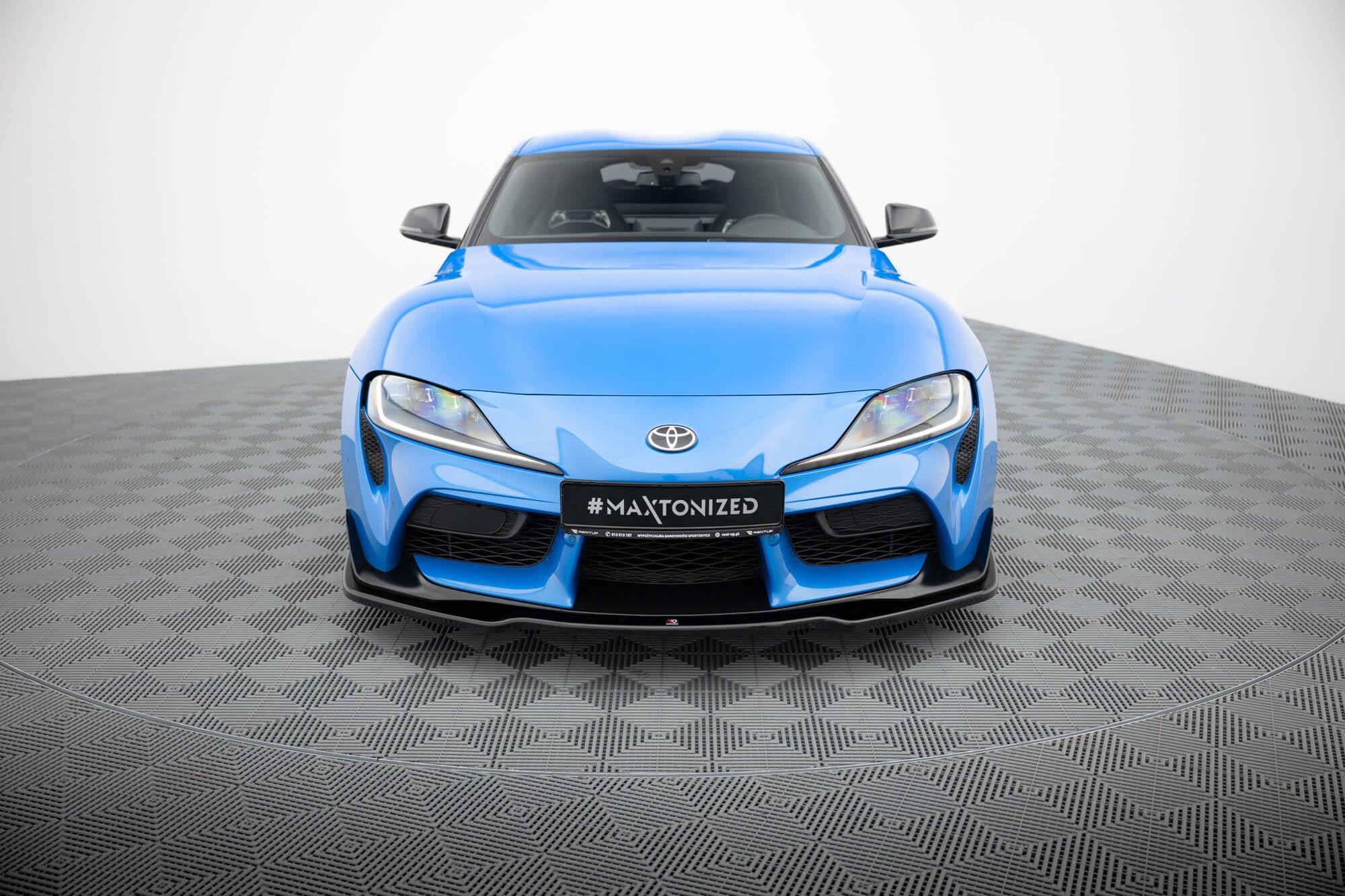Prelungire splitter bara fata Toyota Supra Mk5 2019- v2 - Maxton Design