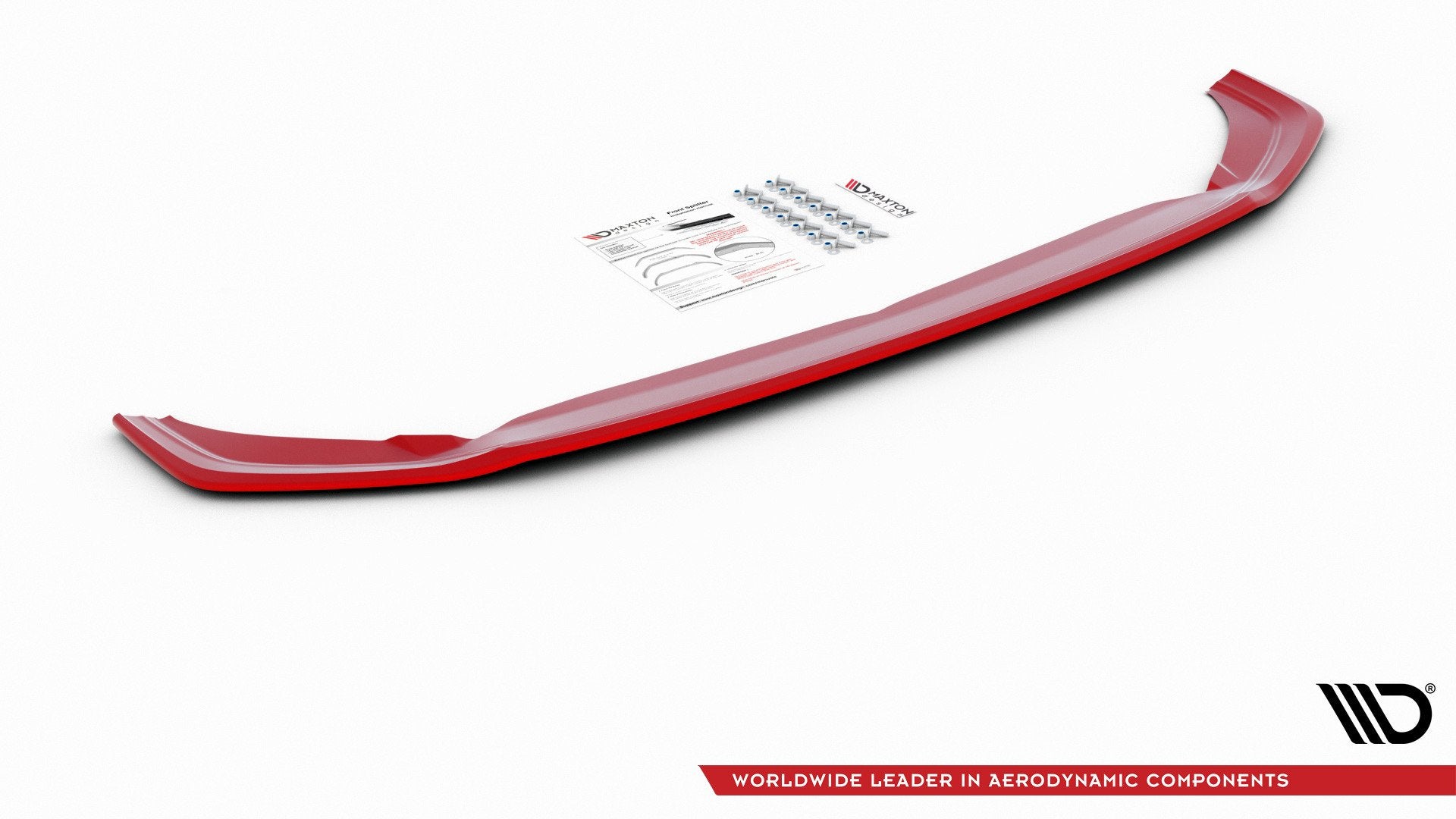 Prelungire splitter bara fata Volkswagen Polo Mk6 GTI 2017- v10 - Maxton Design