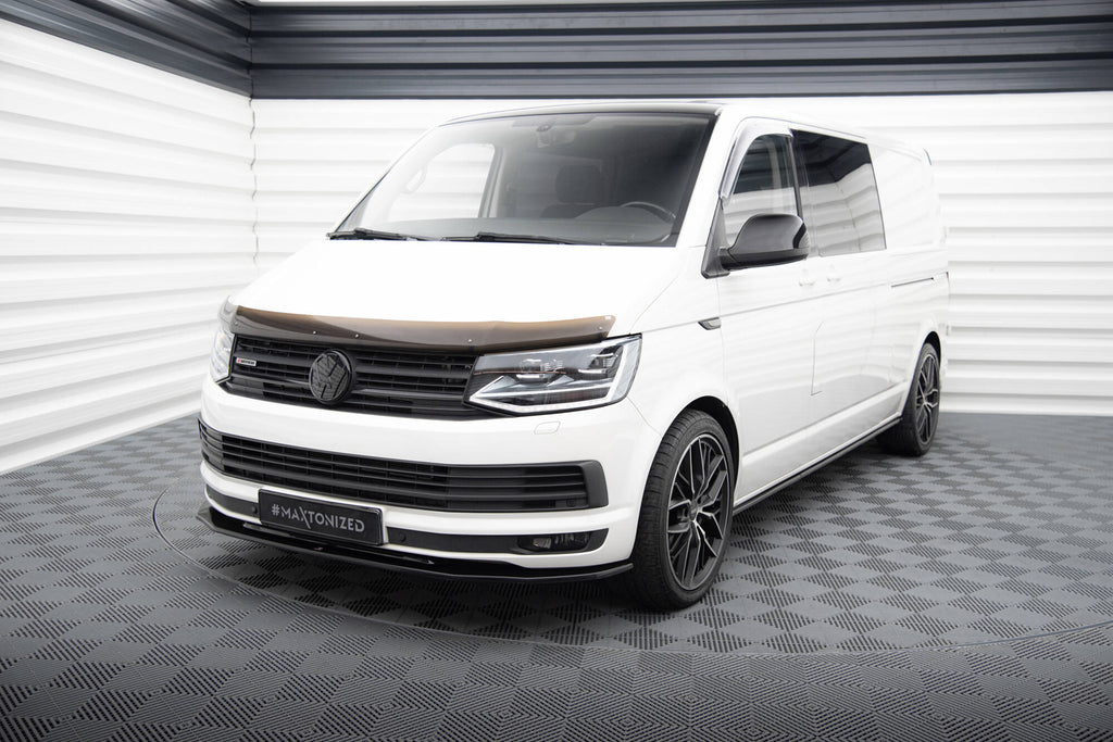 Prelungire splitter bara fata Volkswagen T6 2015- v2 - Maxton Design