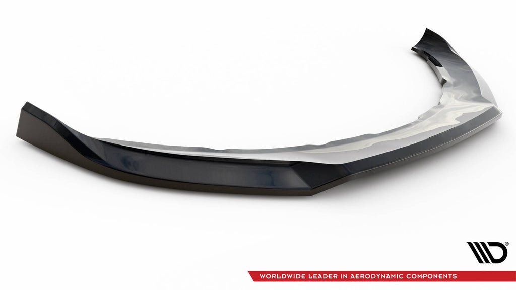 Prelungire splitter bara fata Volvo S60 R-Design Mk2 2010-2014 v6 - Maxton Design
