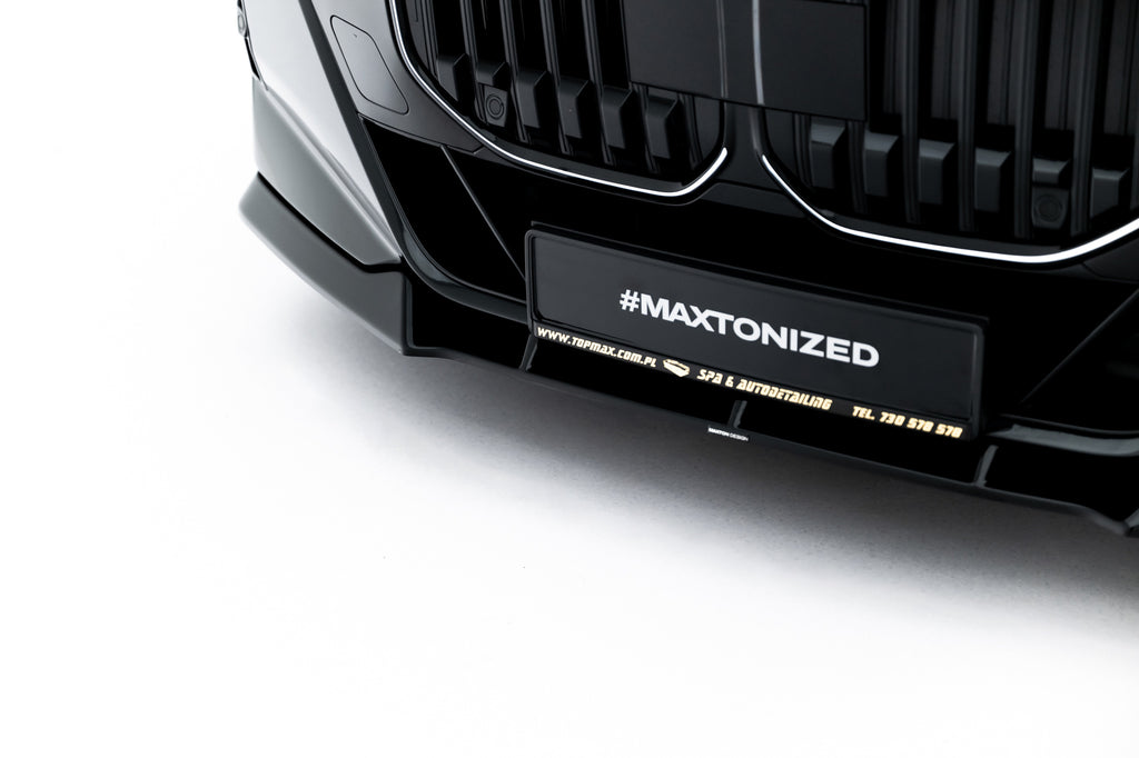 Prelungire splitter bara fata Bmw Seria 7 M-Pack / M760e / i7 M-Pack G70 2022- v6 - Maxton Design