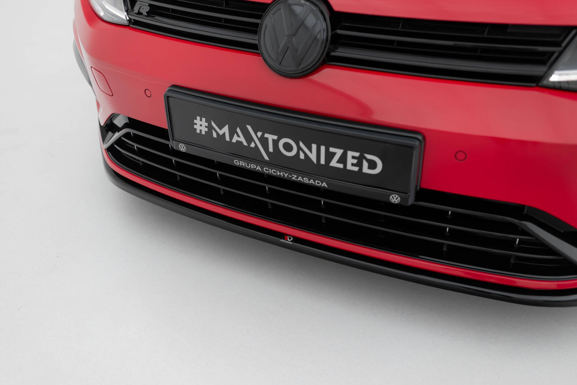 Prelungire splitter bara fata Volkswagen Golf 7 R Facelift 2017- v20 - Maxton Design