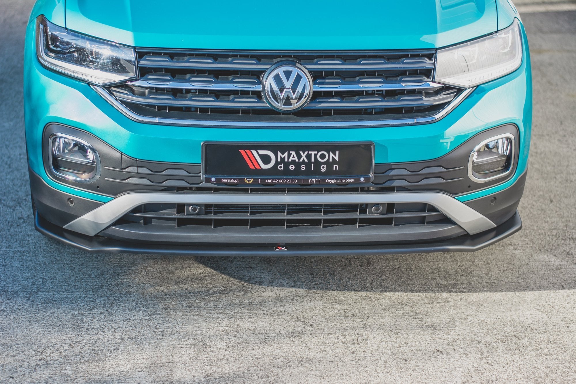 Prelungire splitter bara spate Volkswagen T-Cross 2018- v1 - Maxton Design