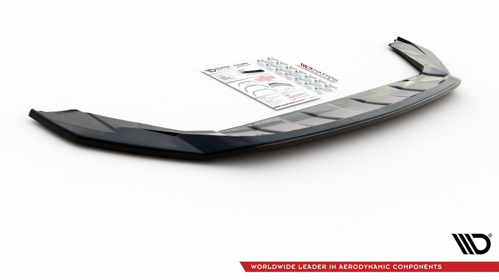 Prelungire splitter bara fata Volkswagen T-Cross 2018- v1 - Maxton Design