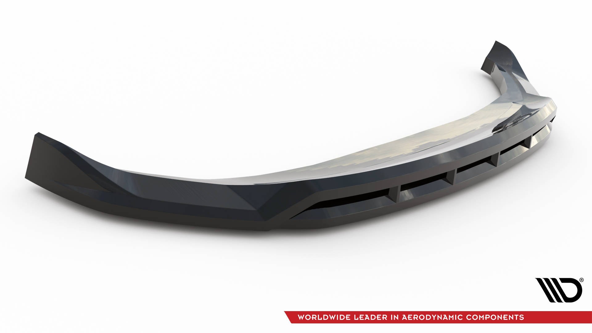 Prelungire splitter bara fata Volvo C40 Mk1 2021- v1 - Maxton Design