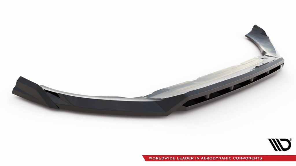 Prelungire splitter bara fata Volvo XC60 R-Design Mk2 Facelift 2021- v3 - Maxton Design