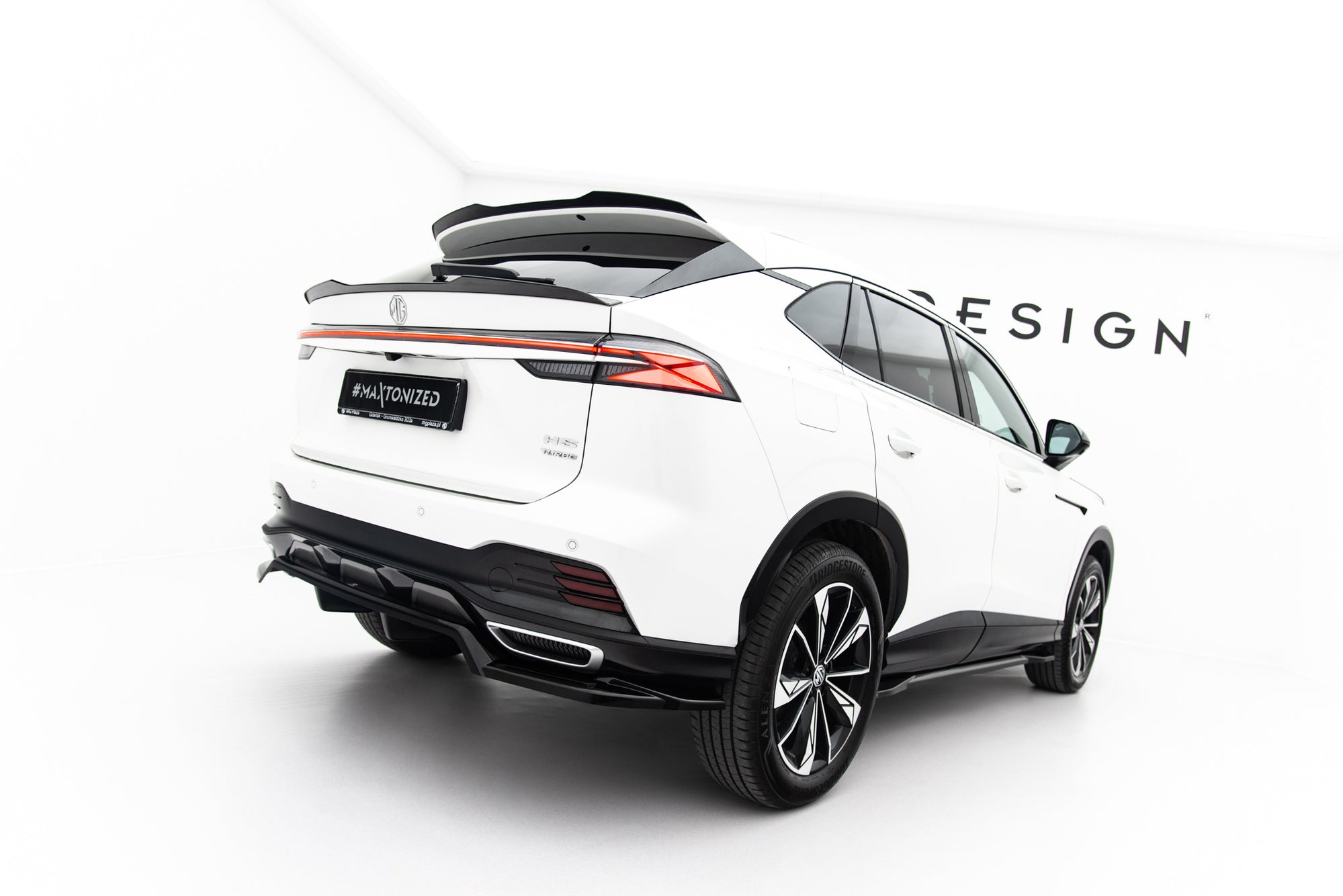 Eleron spoiler cap MG HS Mk2 2024- v2 - Maxton Design