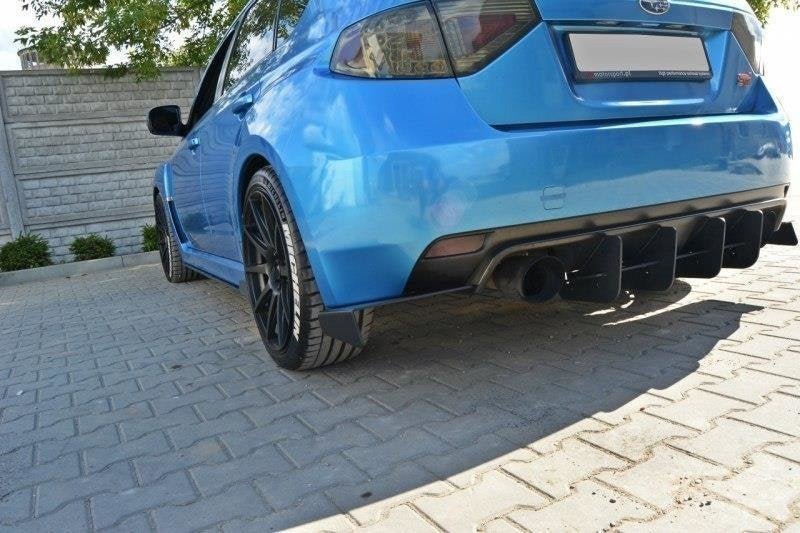 Prelungire splitter bara spate Subaru Impreza Mk3 WRX STI 2009-2011 v5 - Maxton Design