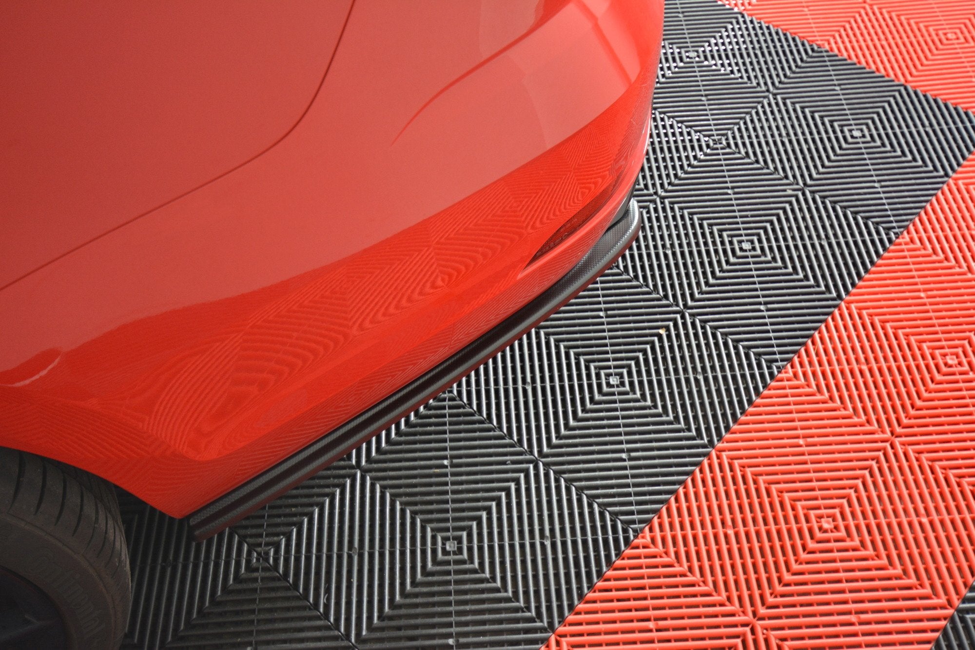 Prelungire splitter bara spate Volkswagen Golf 7 R Variant Facelift 2017- v18 - Maxton Design