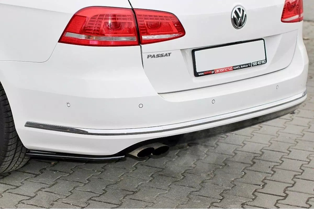 Prelungire splitter bara spate Volkswagen Passat B7 R-Line 2010-2014 v2 - Maxton Design
